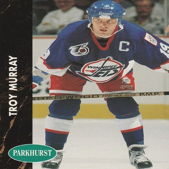 Troy Murray - Winnipeg Jets NHL Hockey Card Collection - Picture 2 of 4